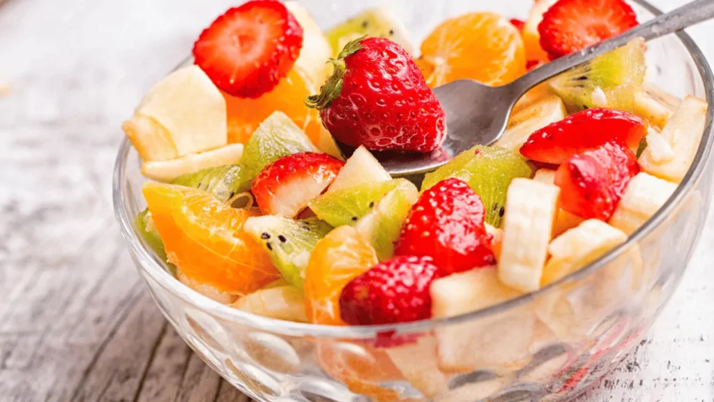 Salada de frutas simples