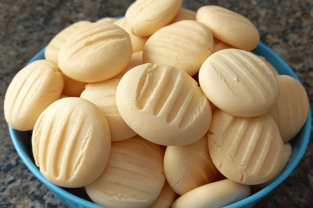 Bolachinhas de maisena Bolachinhas de maisena