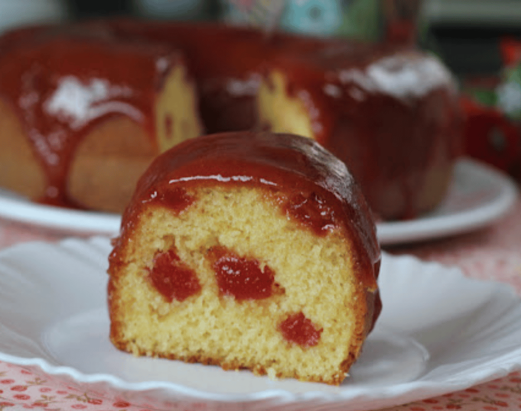 Bolo de trigo com goiabada