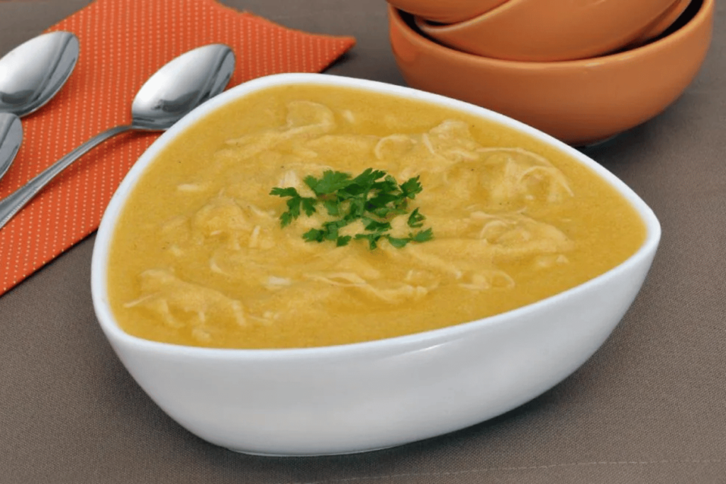 Creme de galinha: receita simples Creme de galinha