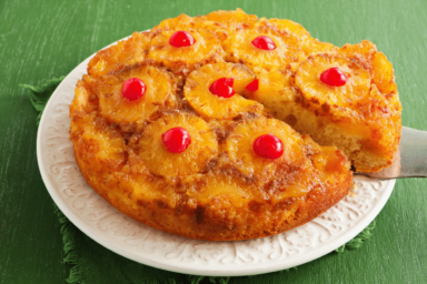 Receita de bolo de abacaxi