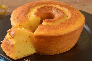 Receita de bolo de fubá com erva-doce