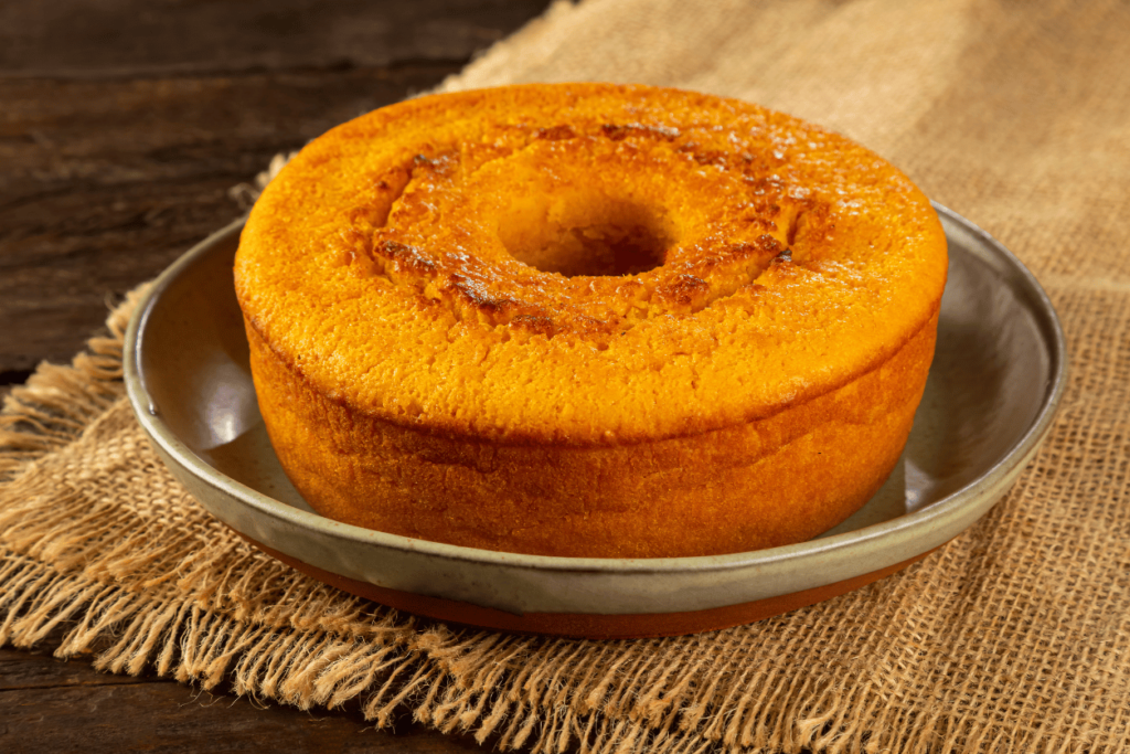 Receita de bolo simples e fofo