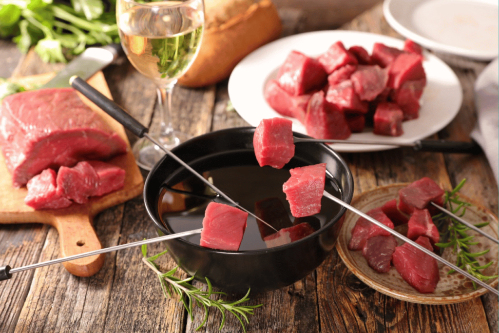 Fondue de carne