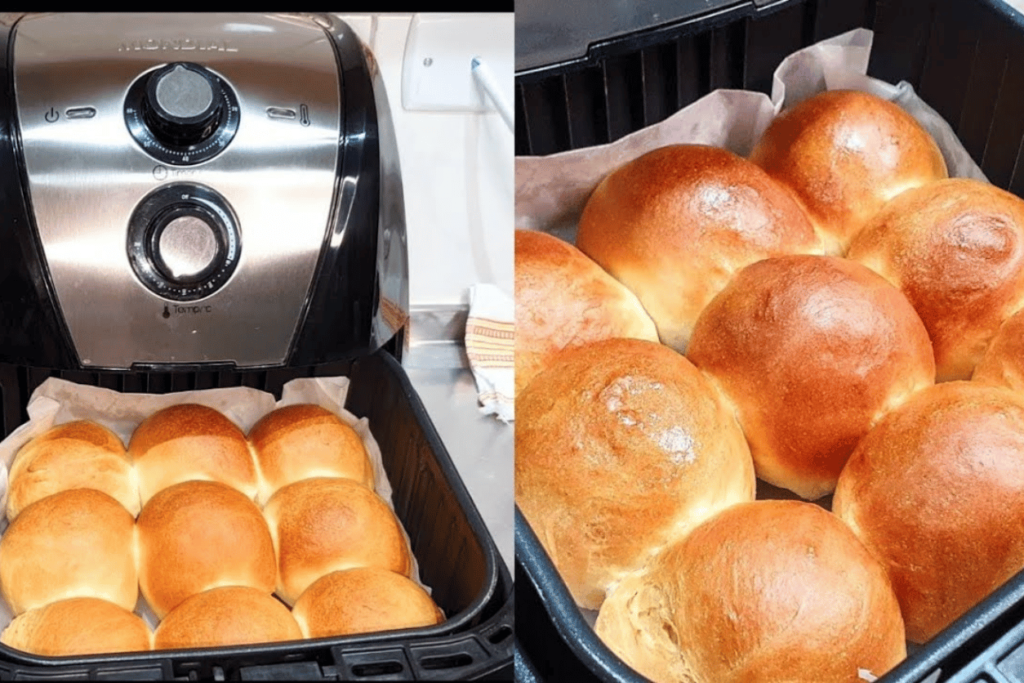 Receitas de pão na airfryer