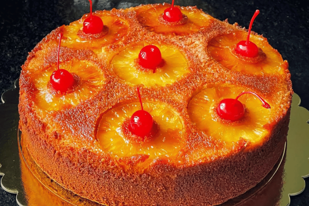 Torta de abacaxi