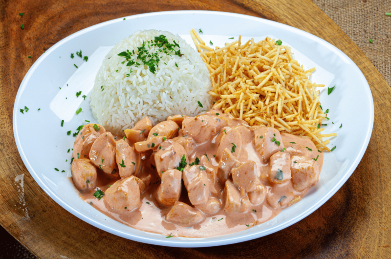 Strogonoff de frango receita e como fazer