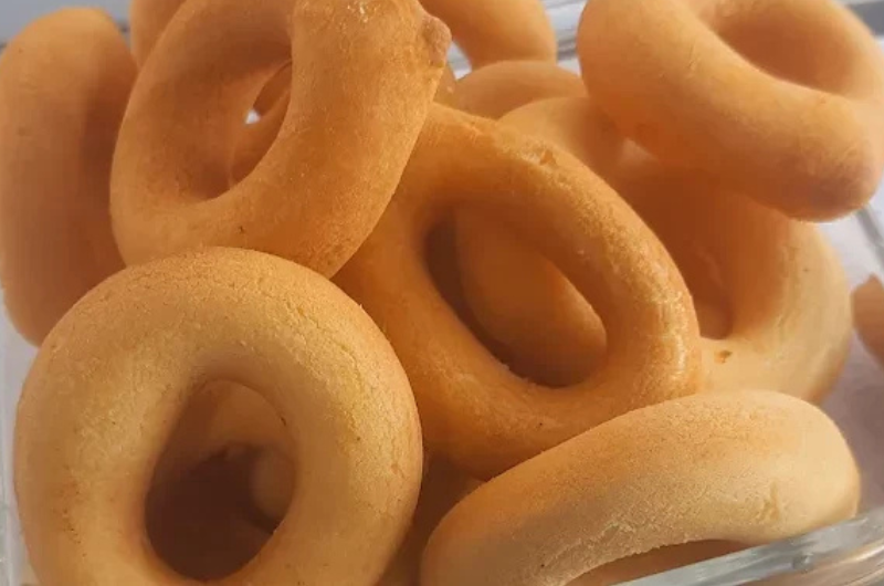 Biscoito de polvilho frito doce