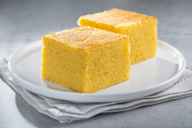 Bolo de fubá sem farinha de trigo