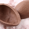 Ovo de páscoa caseiro de chocolate