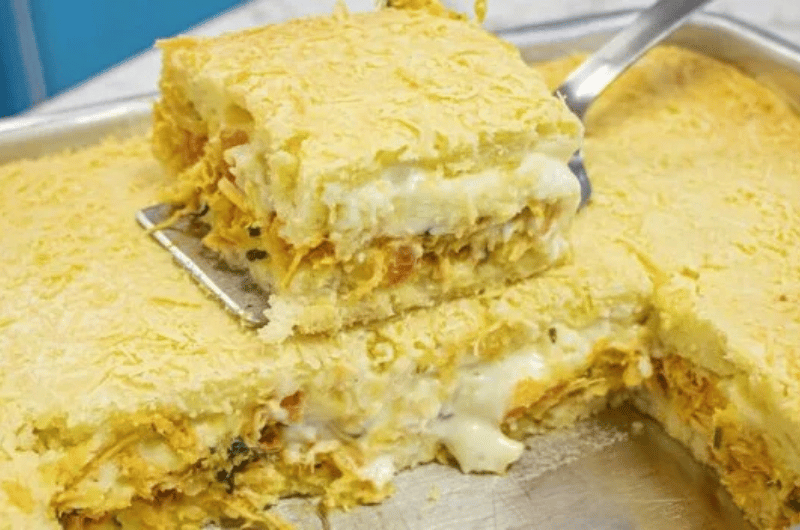 Torta salgada de frango