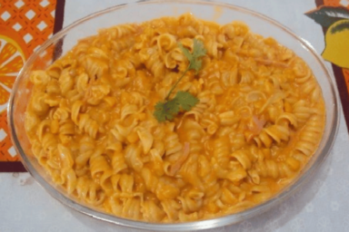 macarrão cremoso