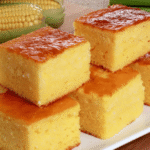 Receita de bolo de fubá cremoso