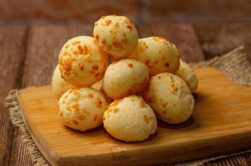 pão de queijo na airfryer