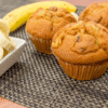 bolinhos de banana fit