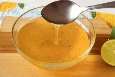 Calda para bem casado com limão