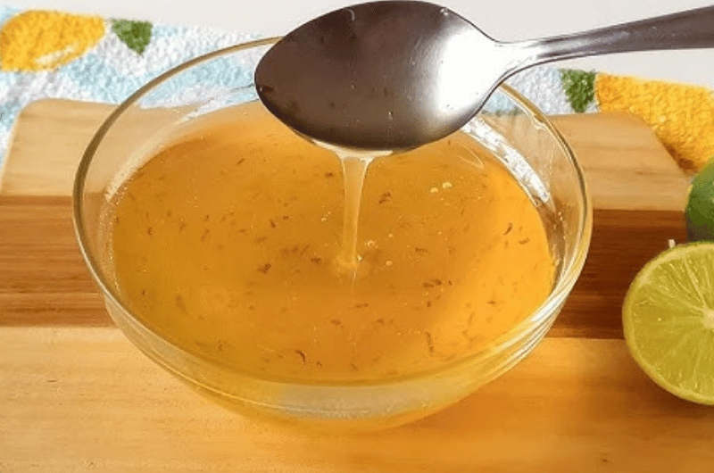 Calda para bem casado com limão