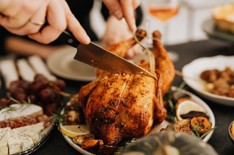 Frango assado na panela de pressão
