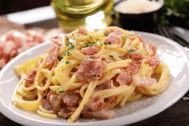 Macarrão carbonara
