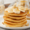 Panqueca de banana com aveia