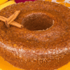 Bolo de banana com aveia