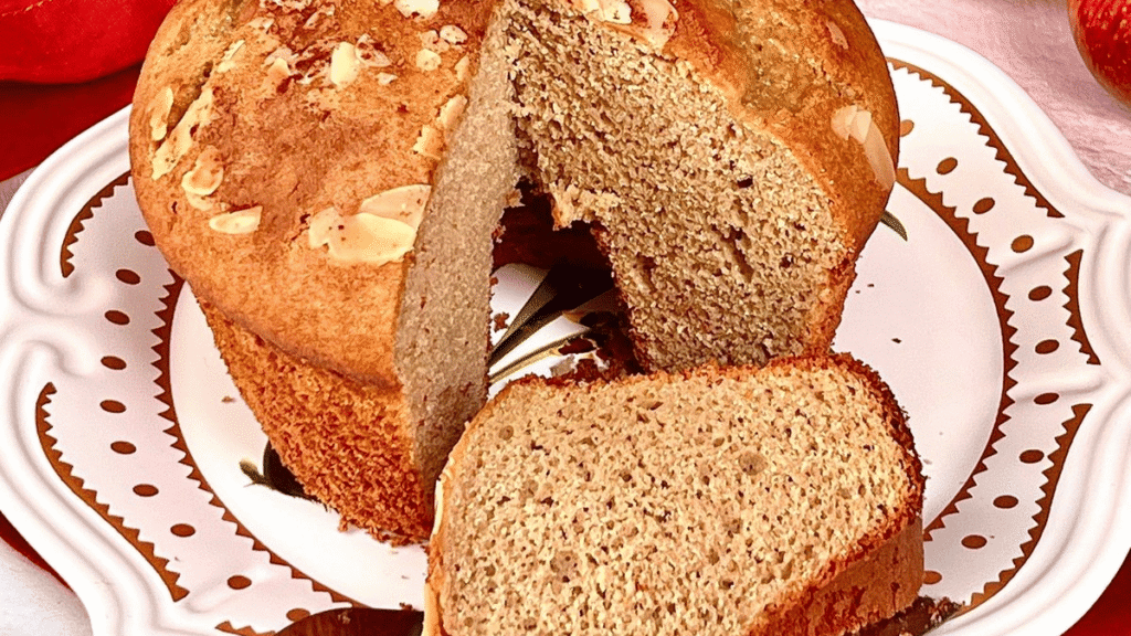 Bolo de maçã sem açúcar