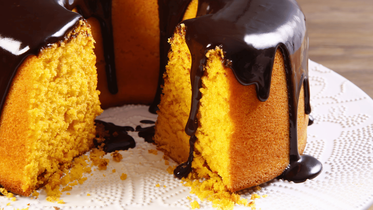 Receita de bolo de cenoura fofinho