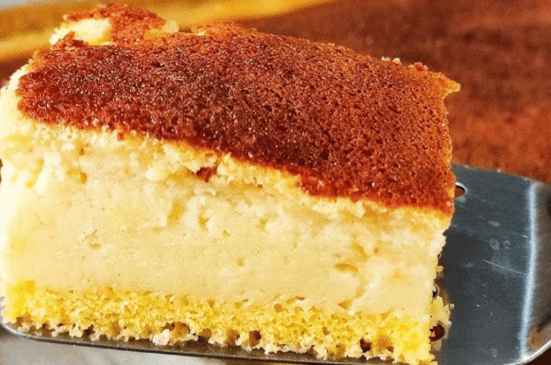 Receita de bolo de fubá cremoso simples