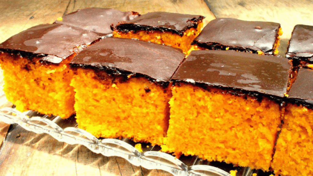 Receita para bolo de cenoura