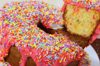 Bolinho colorido