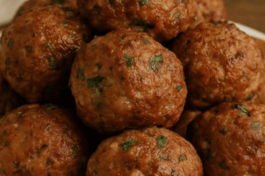 Bolinhos de carne moída