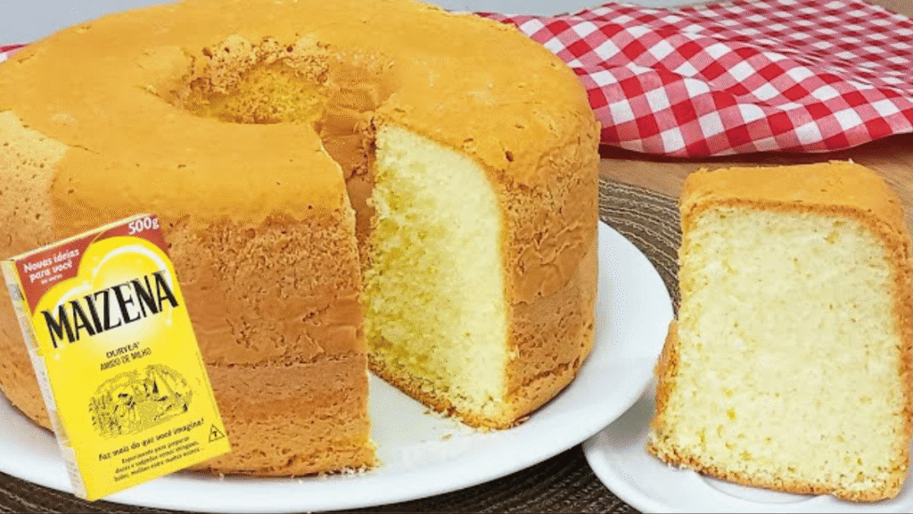Bolo de maizena