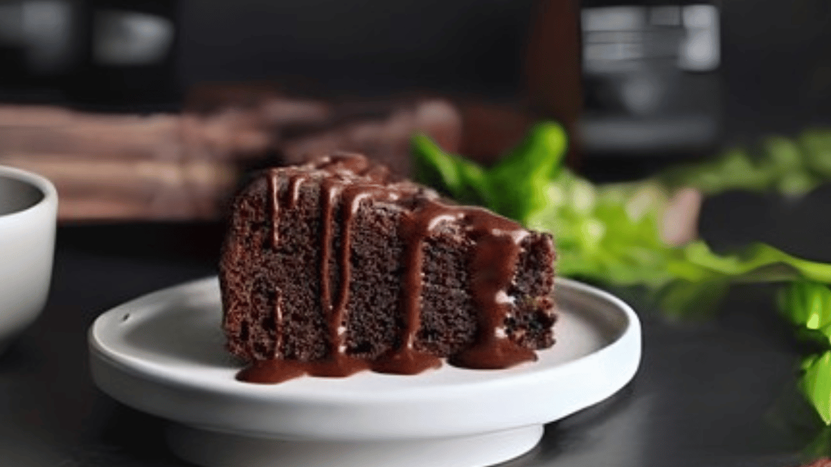 Bolo gelado de chocolate