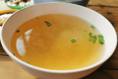 caldo de legumes risoto