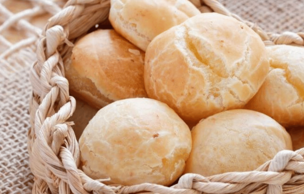 pão de queijo de inhame