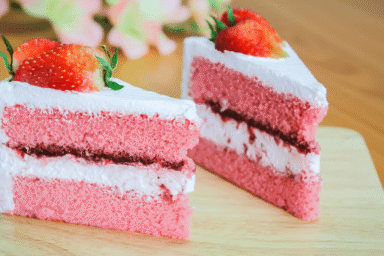 Bolo de Morango