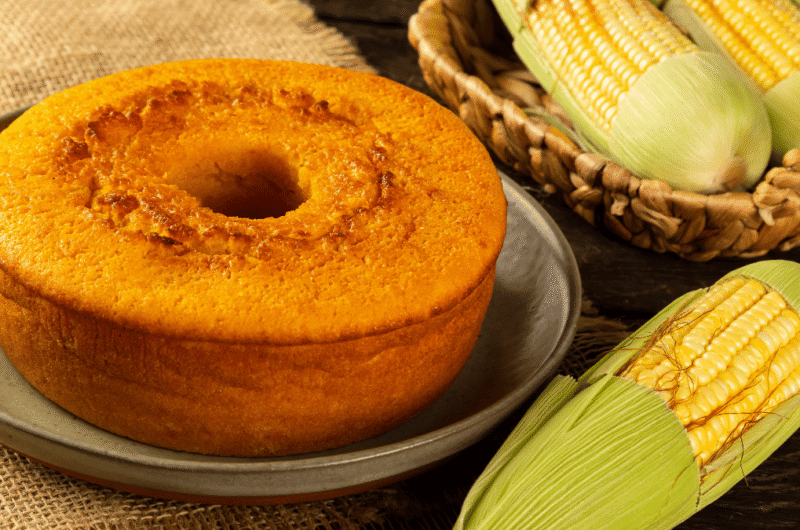 origem bolo de milho