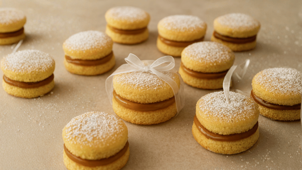 Bem-casado com massa de pão de ló