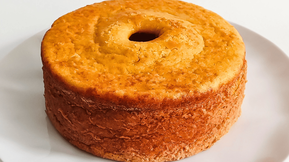 Bolo de Liquidificador de milho