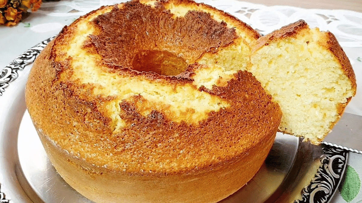 Bolo de liquidificador