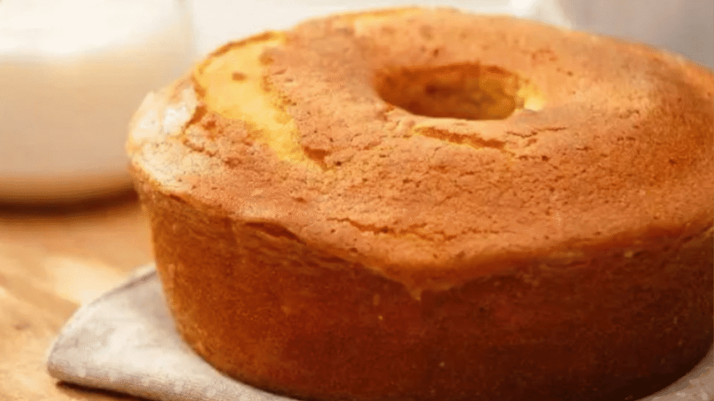 Bolo de água fofinho