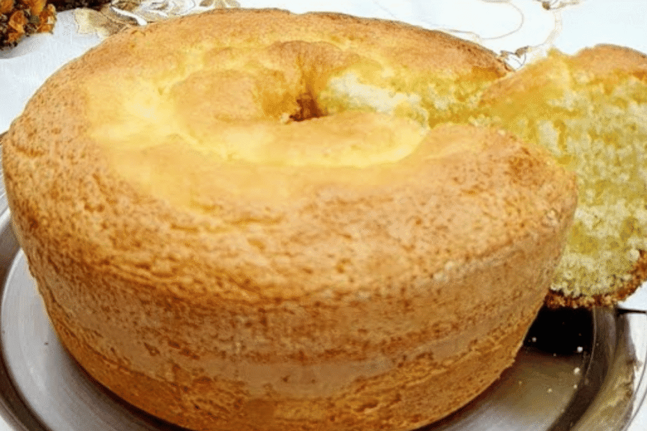 Bolo de maizena 3 ingredientes