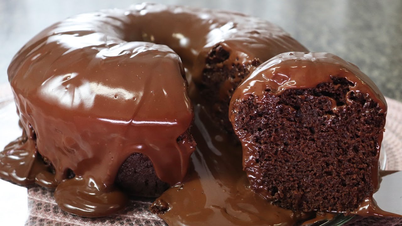 Bolo de chocolate sem ovo