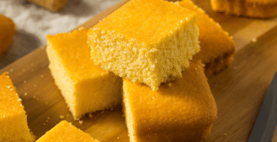 Receita do bolo de fubá cremoso