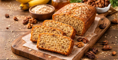 Bolo Saudável Rápido para Lanche