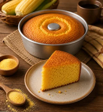 Bolo de Fubá Fofinho